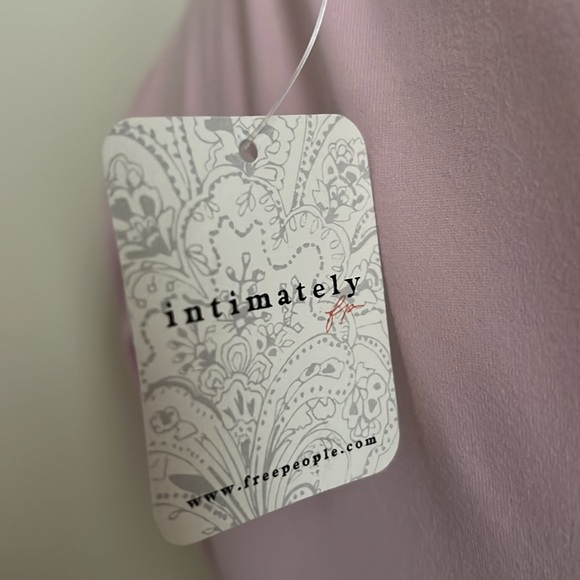 🆕 Free People Va Va Voop Bodysuit In Soft Pink - Picture 7 of 12